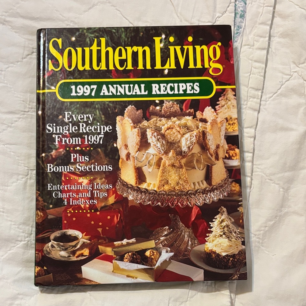 Southern Living 1997 Annual Recipes Cookbook - Red and Yellow Cover - Picture 1 of 3